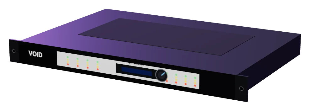 Void Acoustics Livedrive V2, 3D render